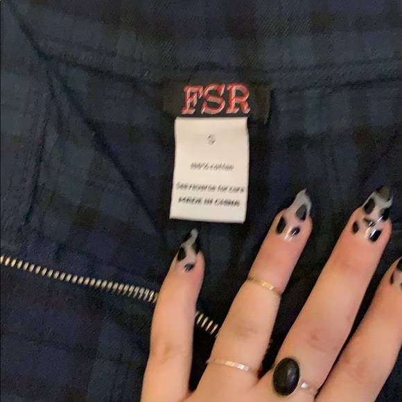 ⚡️SALE⚡️ Plaid Zipper Skirt - Picture 3 of 3